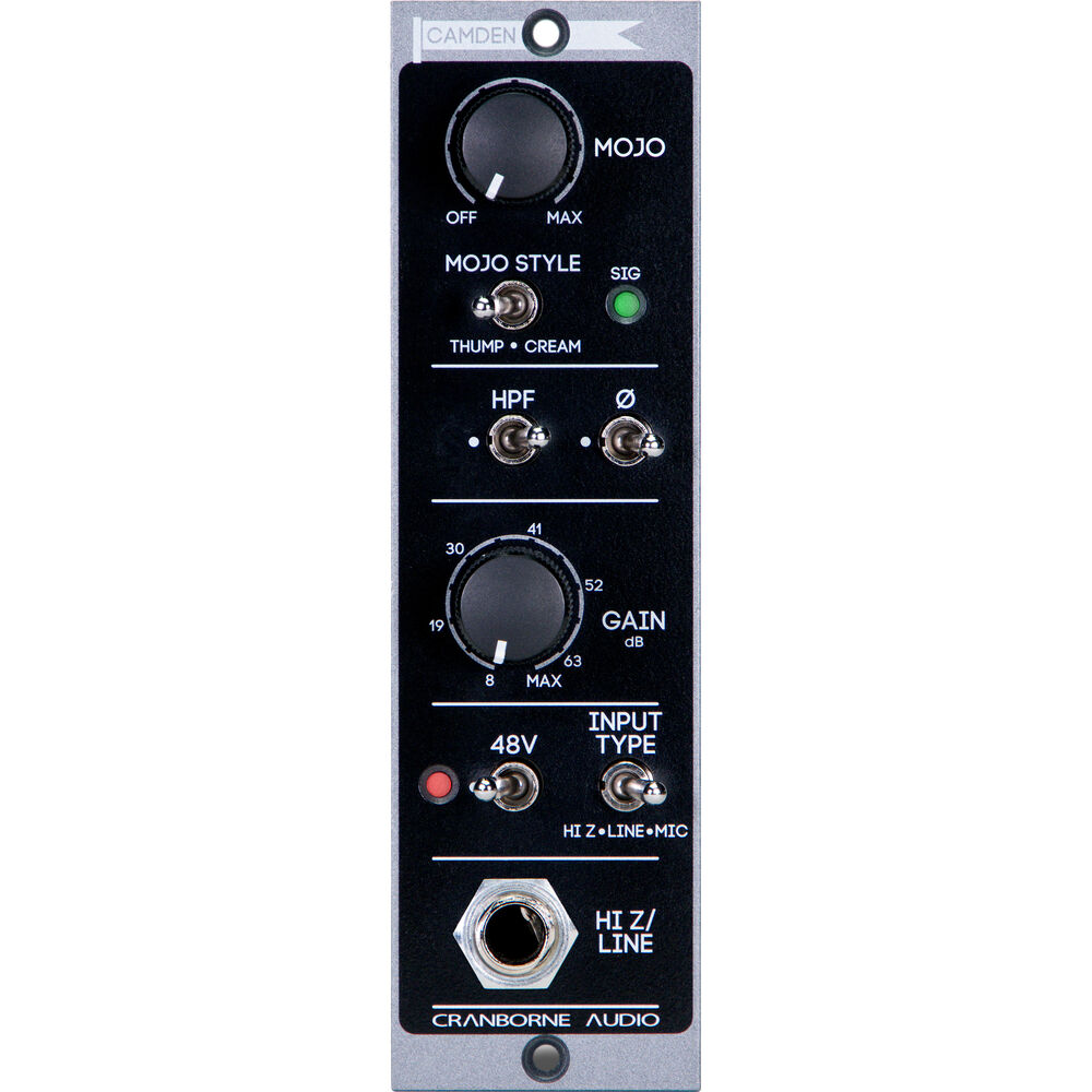 

Микрофонный предусилитель Cranborne Audio Camden 500 Microphone Preamp and CA-CAMDEN500