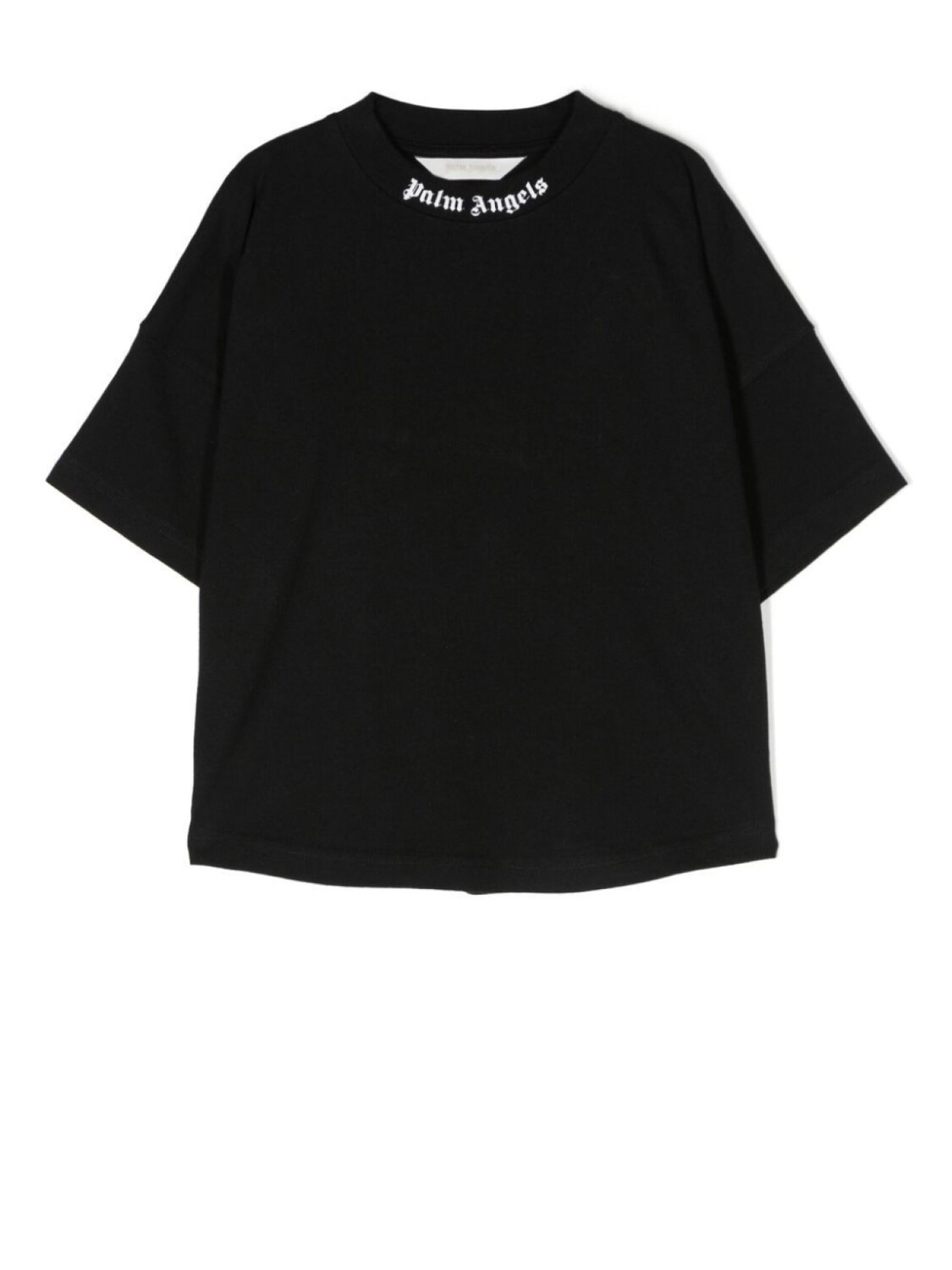 

Palm Angels Kids футболка с логотипом, черный