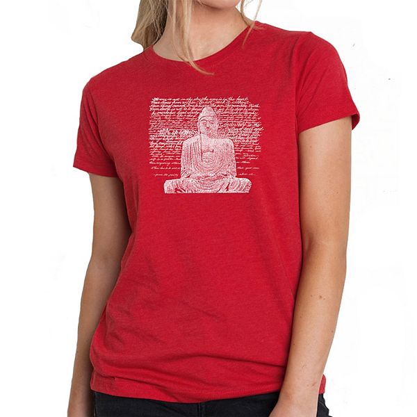 

Футболка Zen Buddha с принтом La Pop Art, Red, Красный, Футболка Zen Buddha с принтом La Pop Art, Red