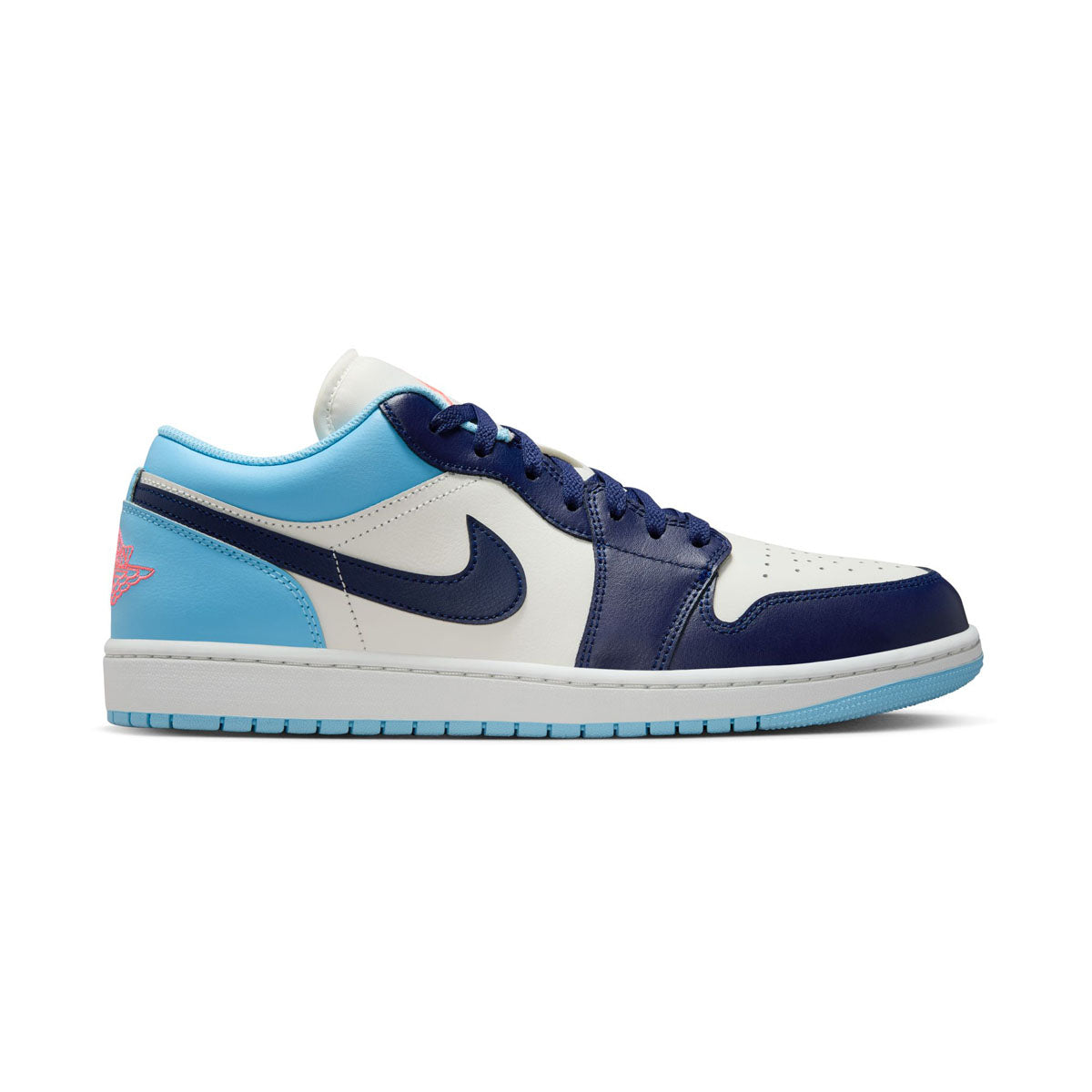 

Кроссовки мужские Air Jordan 1 Low_Sail/синий Void-синий Chill-Hot Lava Jordan, синий
