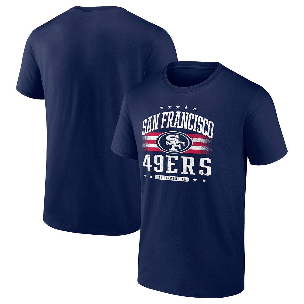 

Мужская футболка Fanatics San Francisco 49ers Americana темно-синего цвета Fanatics Brands - White Label, темно-синий