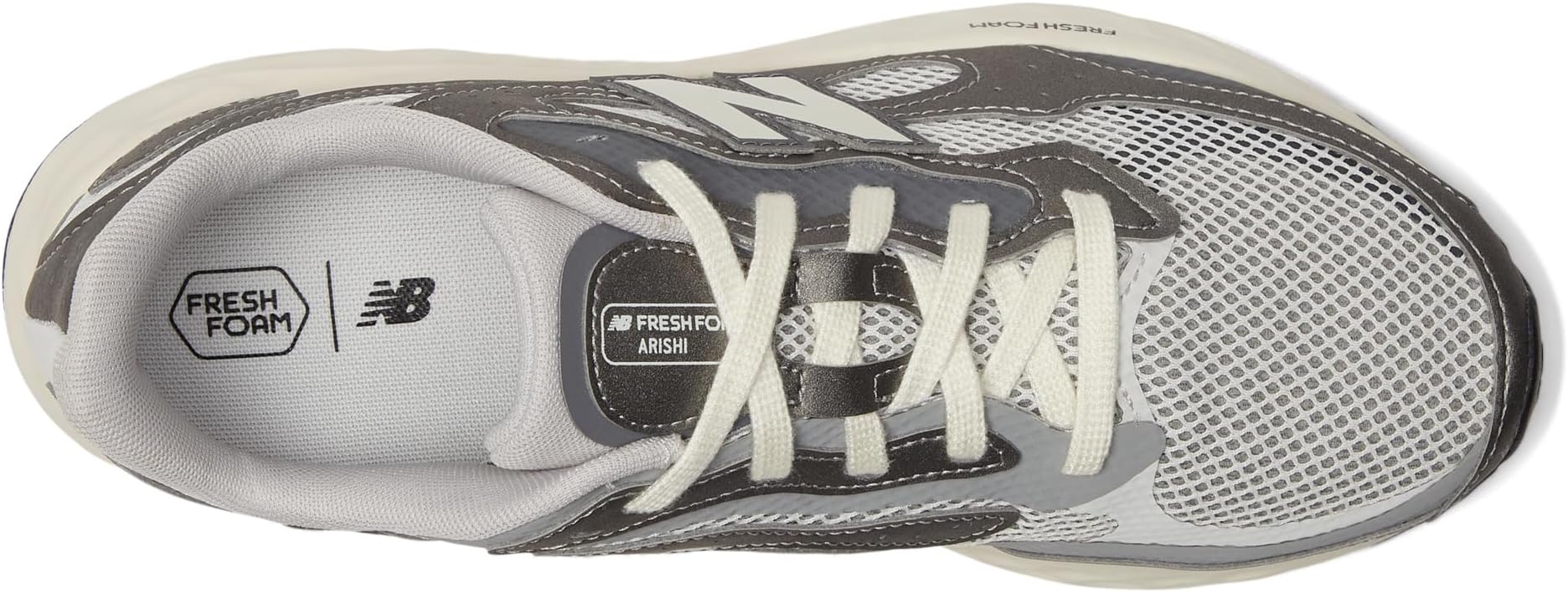 Кроссовки New Balance Fresh Foam Arishi v4, цвет Grey Matter/Slate Grey/Castlerock — фото 2