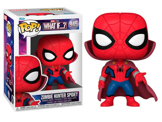 

Funko POP! Marvel What If..., коллекционная фигурка, Паук-охотник на зомби