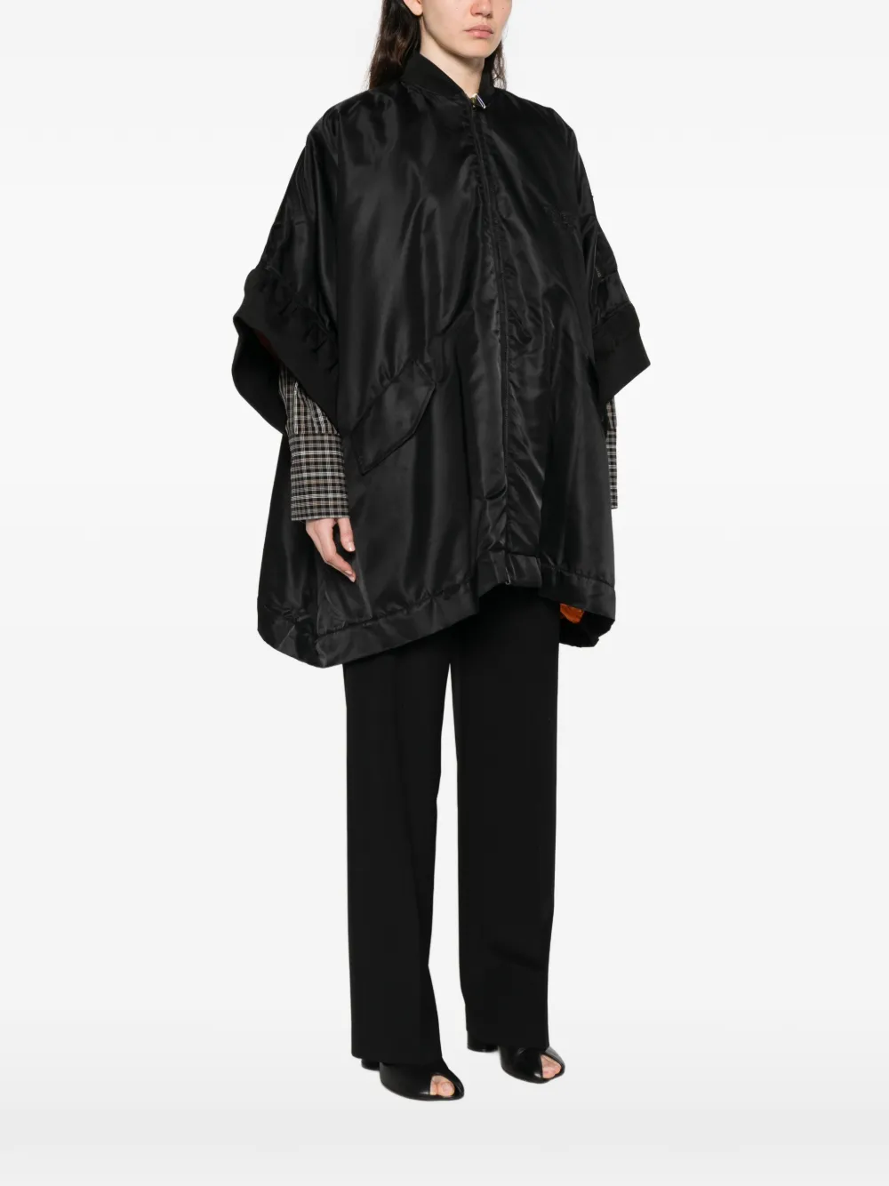 Куртка на молнии Mm6 Maison Margiela, черный — фото 3