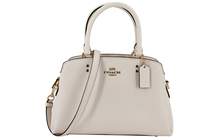

COACH Сумка Lillie Leather для ноутбука, портфель, сумка, через плечо, кроссбоди Trumpets Women's Chalk White