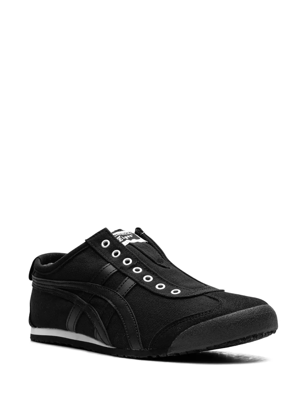 Слипоны Mexico 66 Slip-On Black Onitsuka Tiger, черный — фото 2