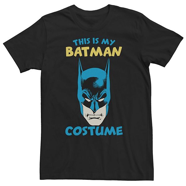 

Футболка с принтом Big & tall dc comics batman this is my costume Licensed Character