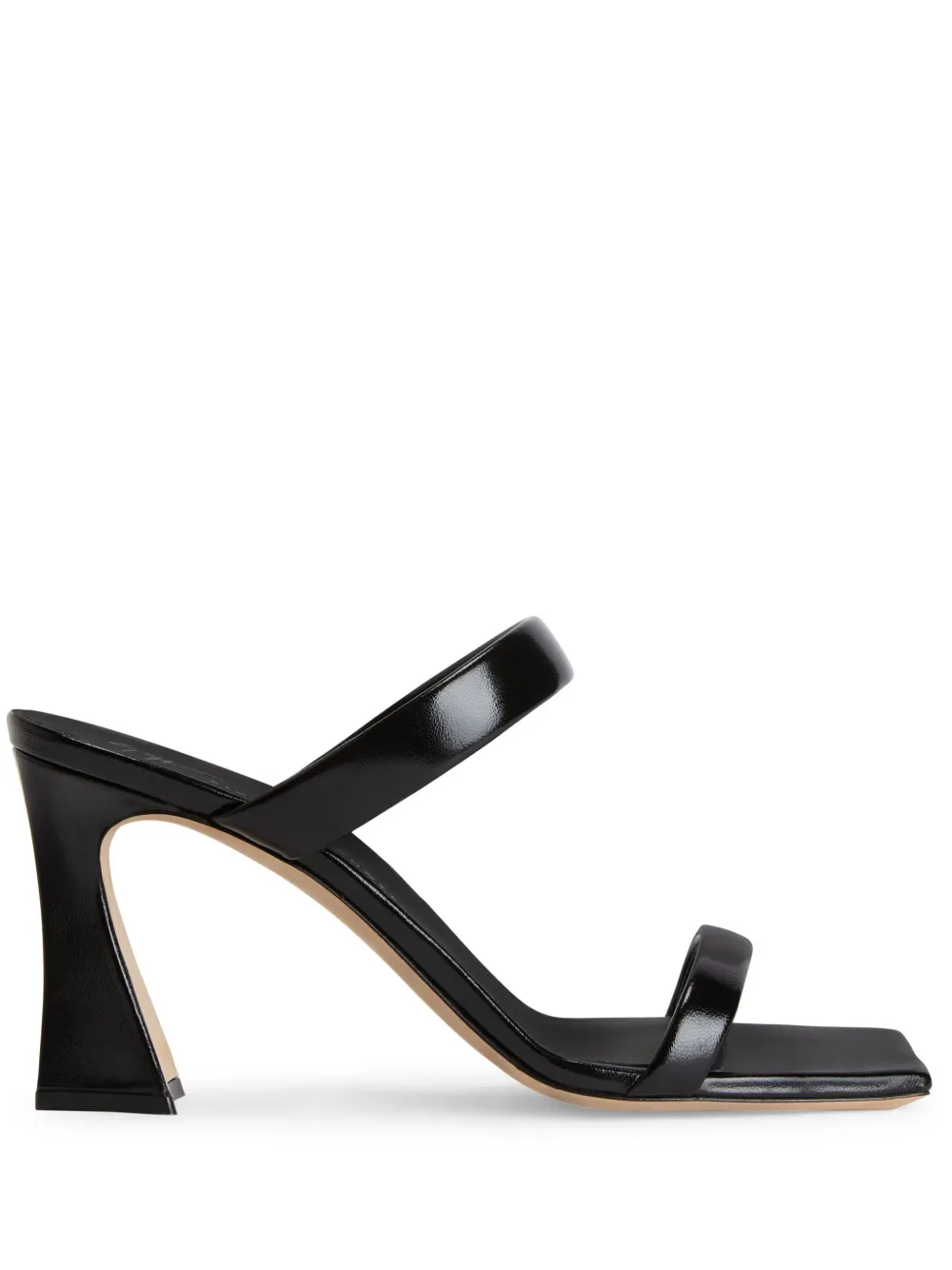 Лакированные босоножки Flaminia 85 Giuseppe Zanotti, черный