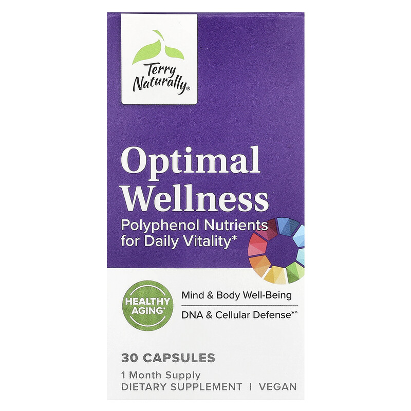 

Terry Naturally, Optimal Wellness, 30 капсул