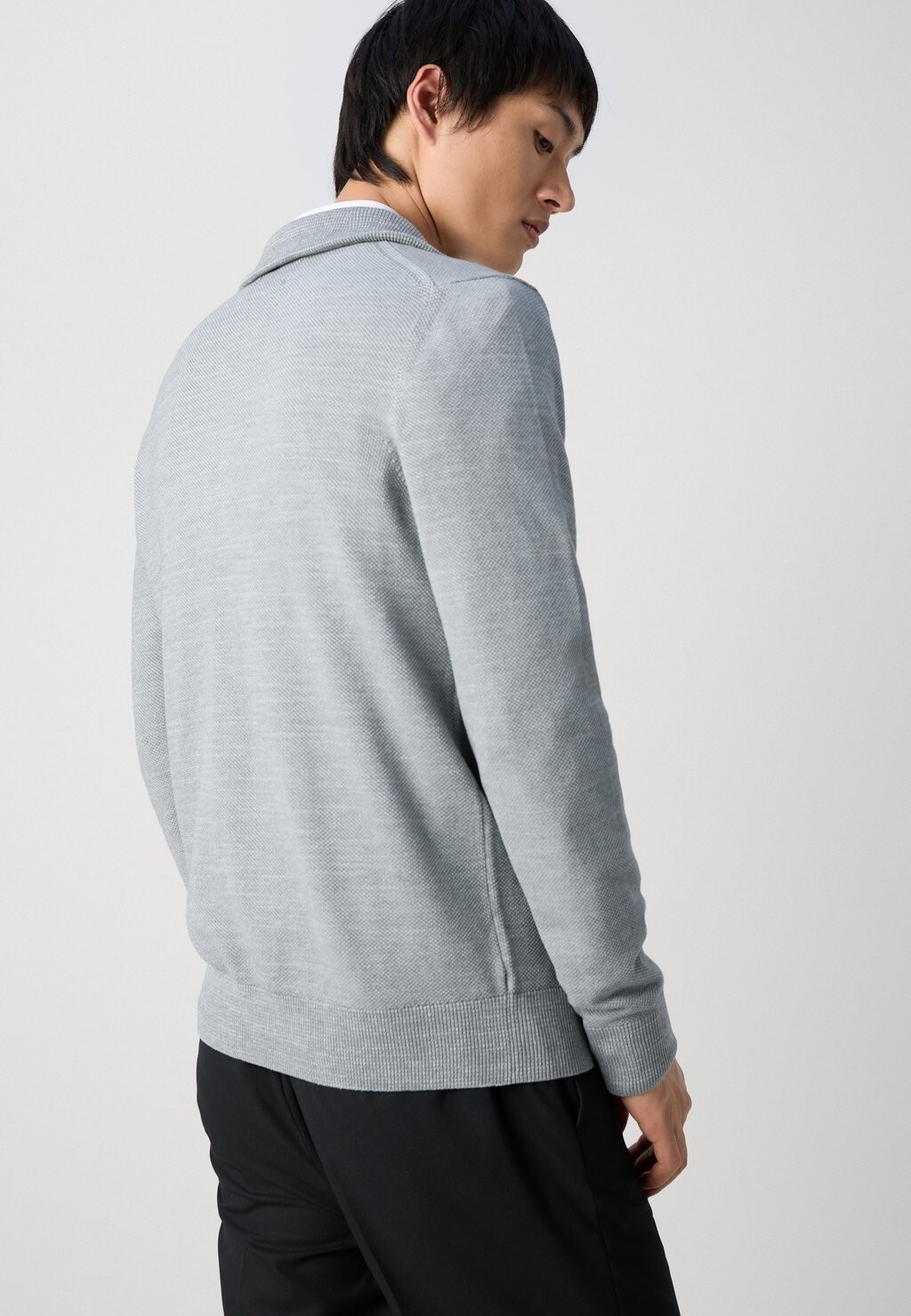 

Кардиган ZIPPED TRAINER JACKET WITH STAND-UP COLLAR Marc O'Polo, серый