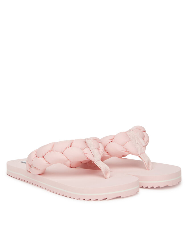 Шлепанцы Braided Thong Beach Sandal EN0EN02877 Tommy Jeans, розовый — фото 2