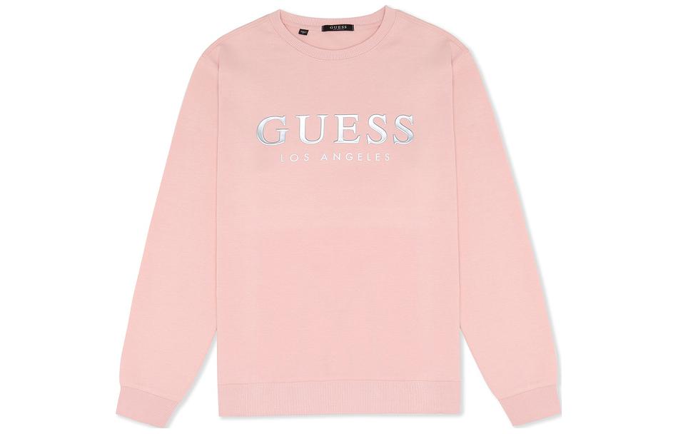 

Свитшот мужской с круглым вырезом Moderate Regular GUESS, lpi-розовый