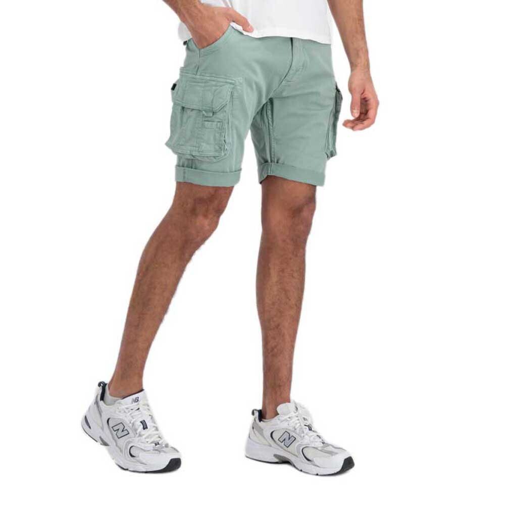

Шорты Alpha Industries Crew Cargo, зеленый