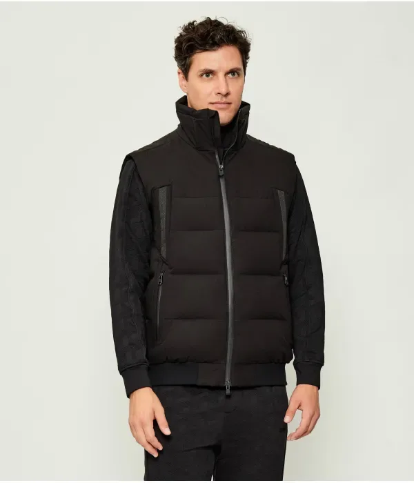 Пуховая куртка OW_Block-X 2 в 1 regular fit Boss Green, черный — фото 4