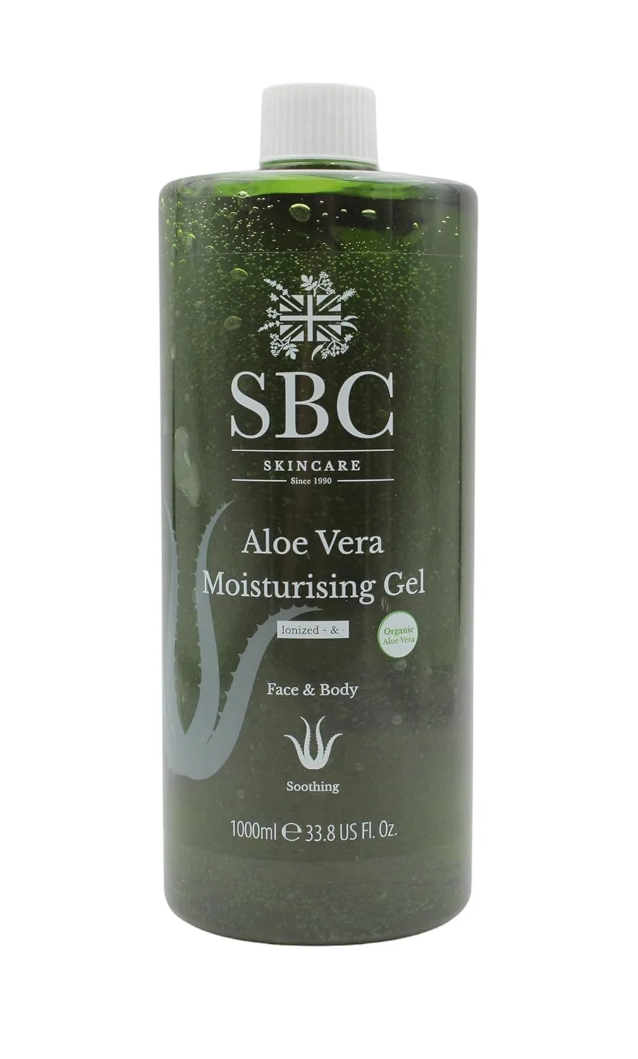 Увлажняющий гель SBC Skincare с алоэ вера 1 литр Sbc
