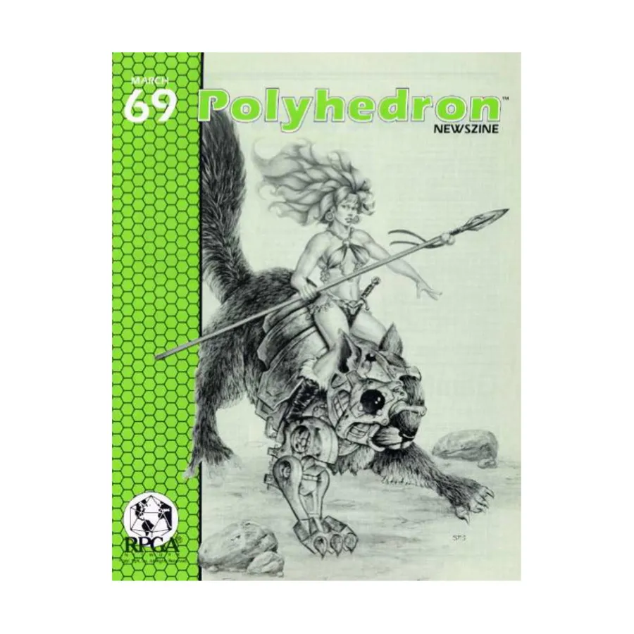 

Журнал #69 "Sea of Fire Part #1 - AD&D Oriental Adventure", Polyhedron Magazine #051 - #100