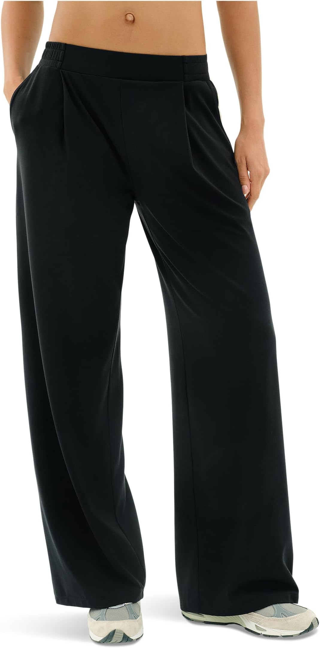 

Женские брюки Luca Airweight с полосками по бокам Splits59, Black/White