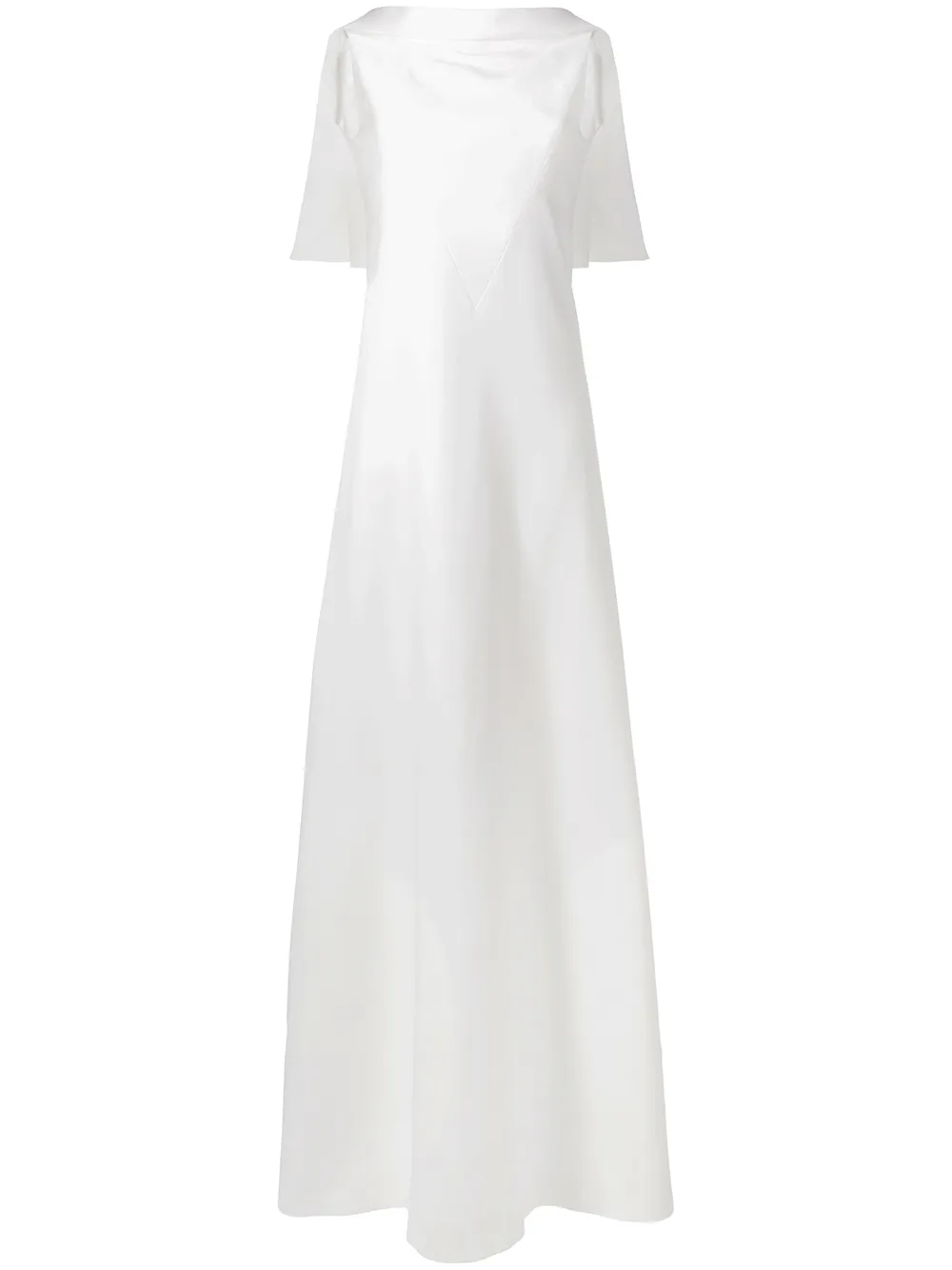 

Платье-кейп без рукавов Givenchy, белый