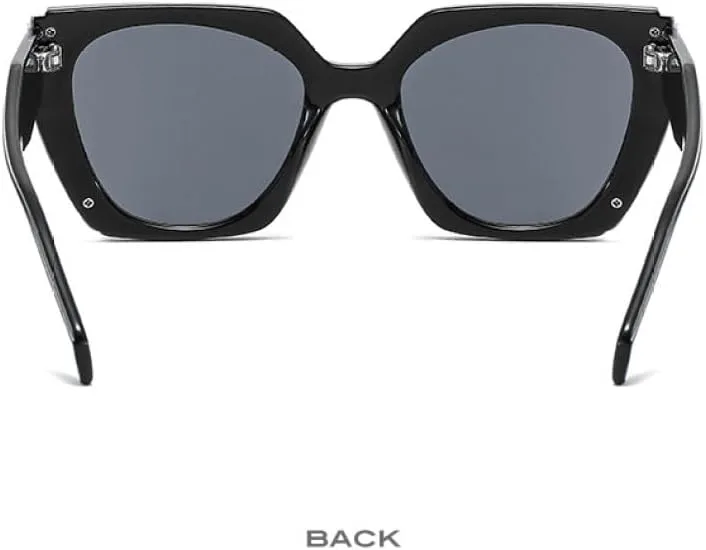 

Роскошные женские солнцезащитные очки в стиле «кошачий глаз», многоугольные, элегантные, винтажные, с защитой от ультрафиолета UV400 generic, Leopard Pink Tea