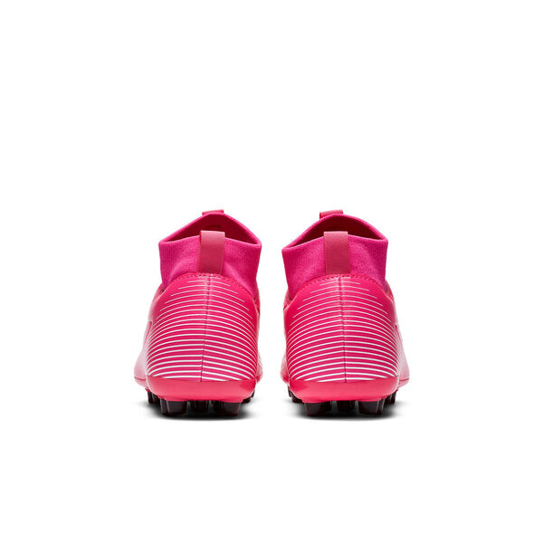 Кроссовки mercurial superfly 7 academy km ag искусственная трава Nike, красный — фото 3