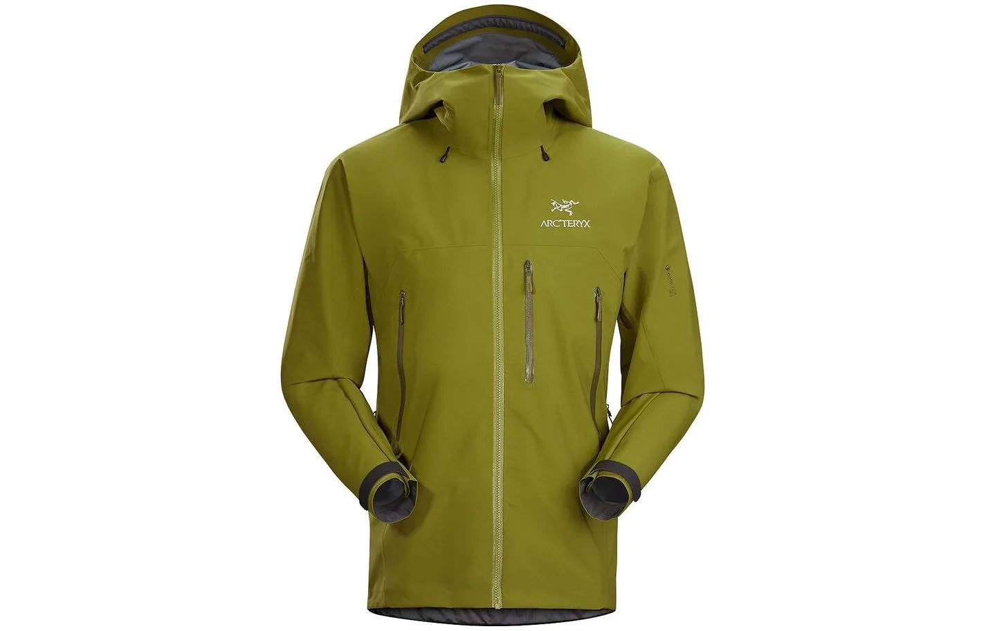 Куртка BETA SV мужская с капюшоном Arcteryx, Wing Case Green/Elytron