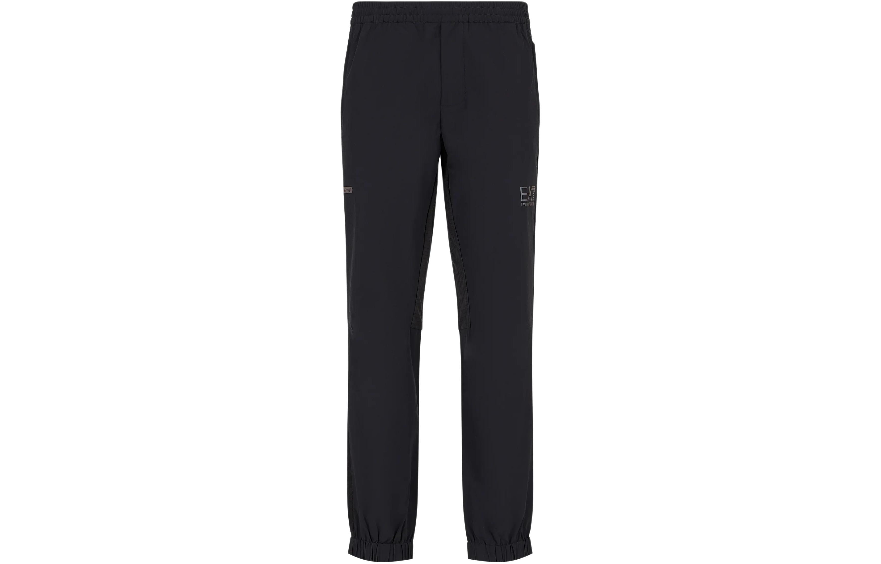 

EMPORIO ARMANI Штаны повседневные мужские черные EA7 SS24