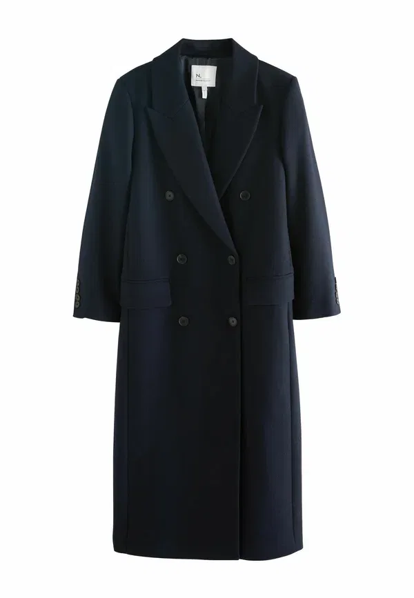 Пальто Petite fit classic coat Next, темно-синий