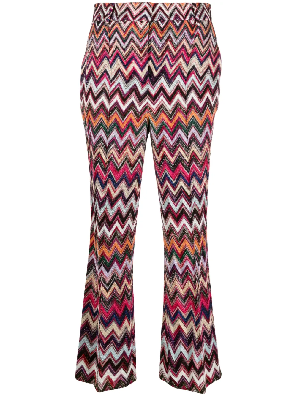 

Брюки с узором зигзаг Missoni, розовый