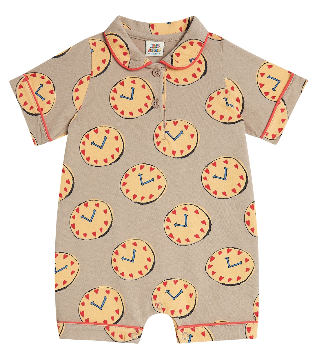 

Комбинезон из хлопкового джерси Baby Watch Jellymallow, Gray