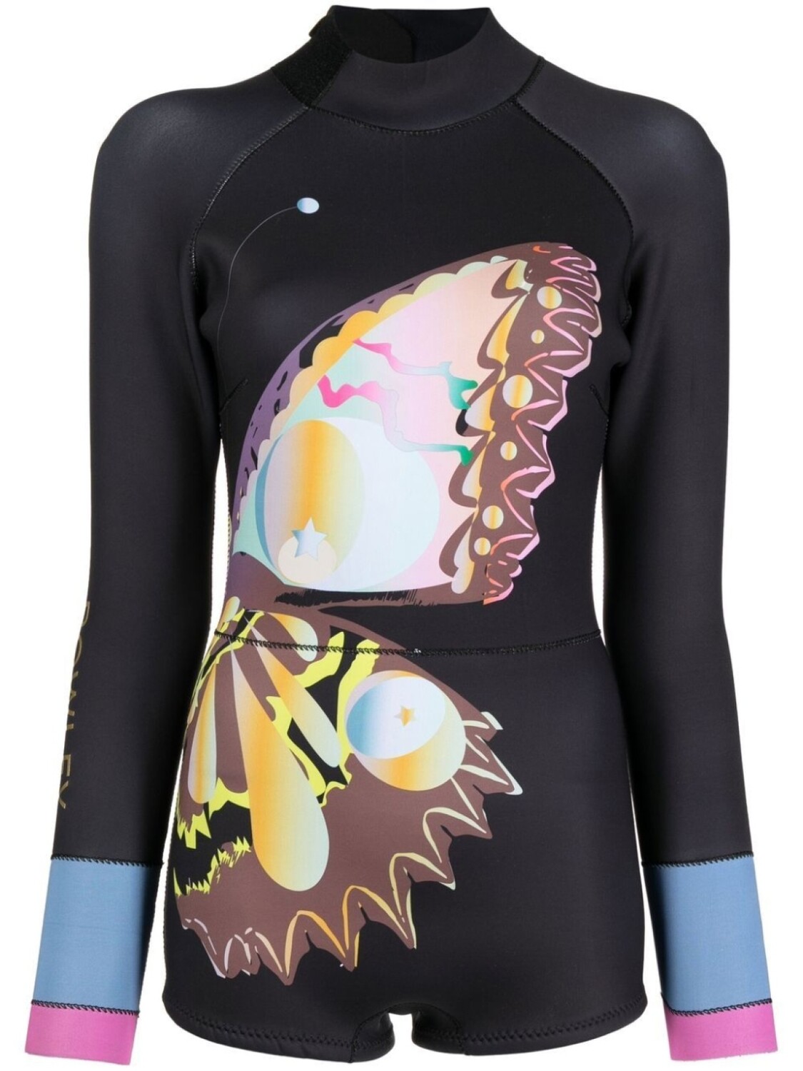 

Cynthia Rowley купальник с длинными рукавами, черный