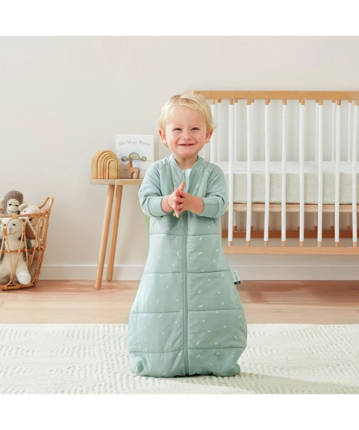Спальный мешок ergoPouch Jersey 3.5 TOG 3-12 мес светло-зеленый