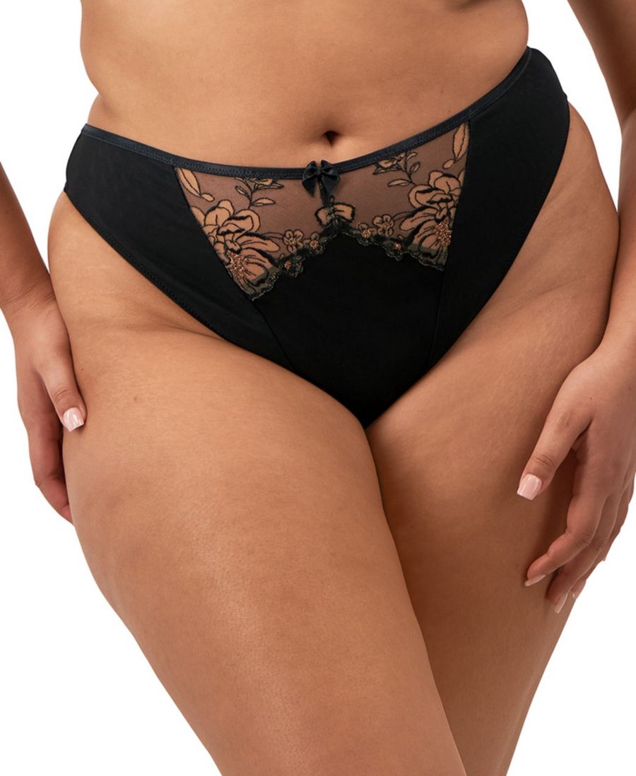 

Женские трусики-стринги Teagan Elomi, Black Almond