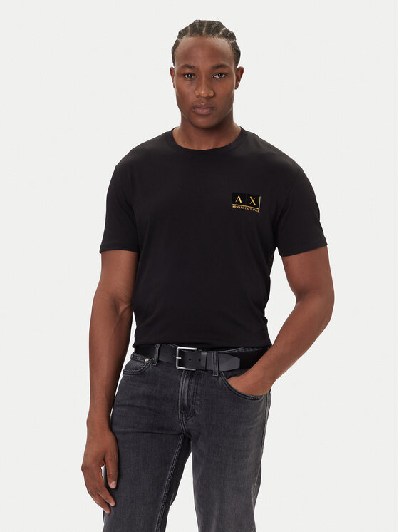 

Футболка regular fit XM001911 AF10356 MC004 Armani Exchange, черный
