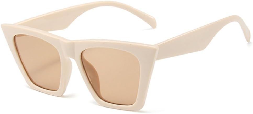 

Модные солнцезащитные очки «кошачий глаз» для женщин, трендовые женские солнцезащитные очки коричневого цвета, защита от ультрафиолета UV400 TYUVIVO, C7 Beige-lightbrown