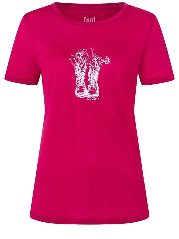 

Функциональная рубашка super.natural, розовый