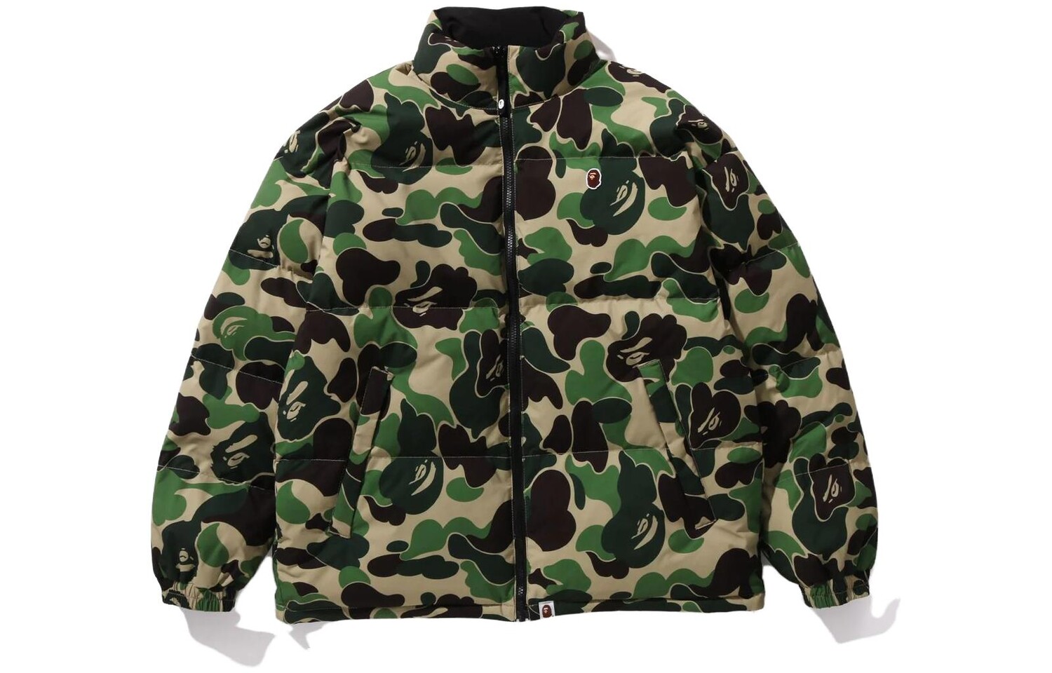 Двусторонняя куртка-пуховик BAPE ABC Camo A Bathing Ape, белый — фото 3