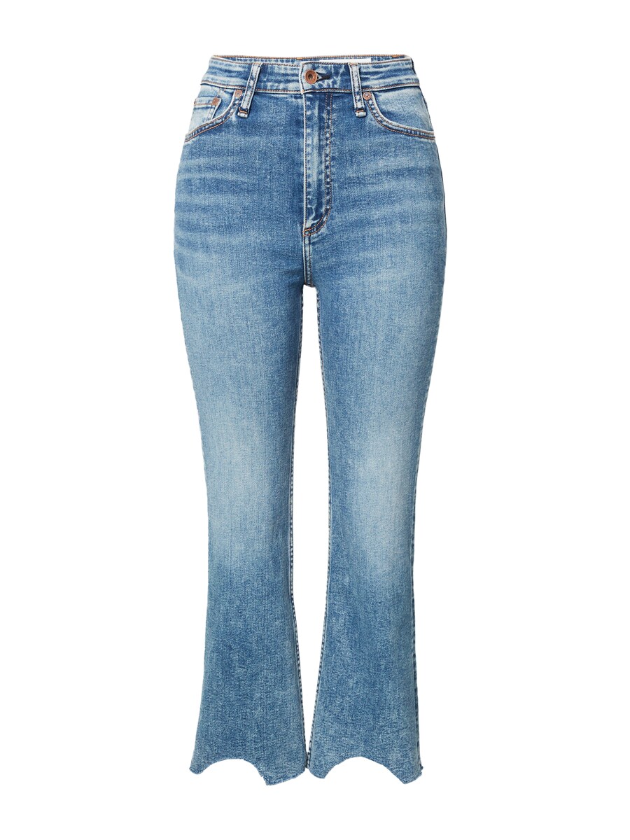 

Расклешенные джинсы rag & bone Casey, синий деним