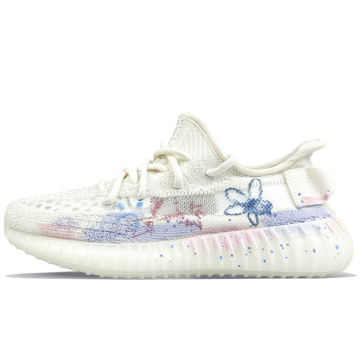 Adidas Originals Низкие повседневные кроссовки Yeezy Boost 350 V2, бежевые, унисекс