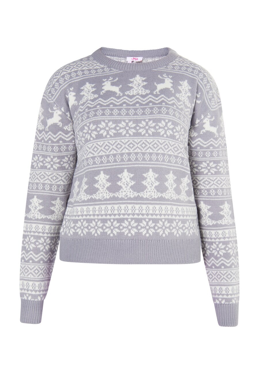 

Тонкий вязаный свитер MYMO Sweater Biany, светло-серый