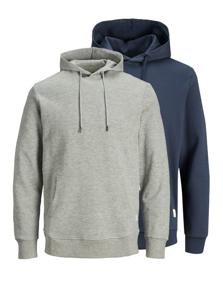 

Толстовка Jack & Jones, цвет dunkelblau/grau