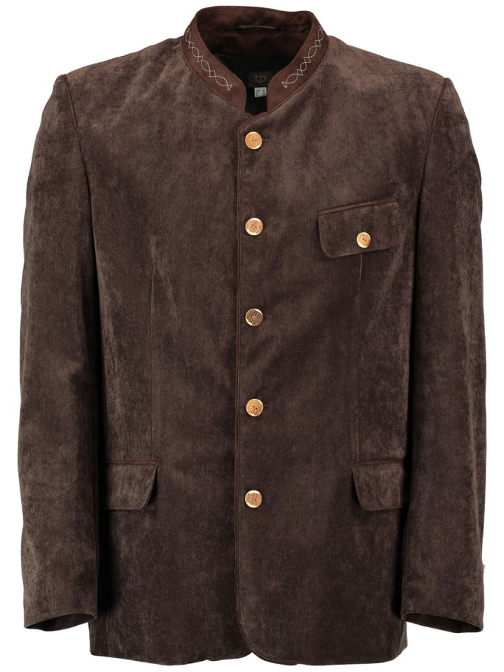 

OS-Trachten Куртка Qveyar темно-коричневого цвета