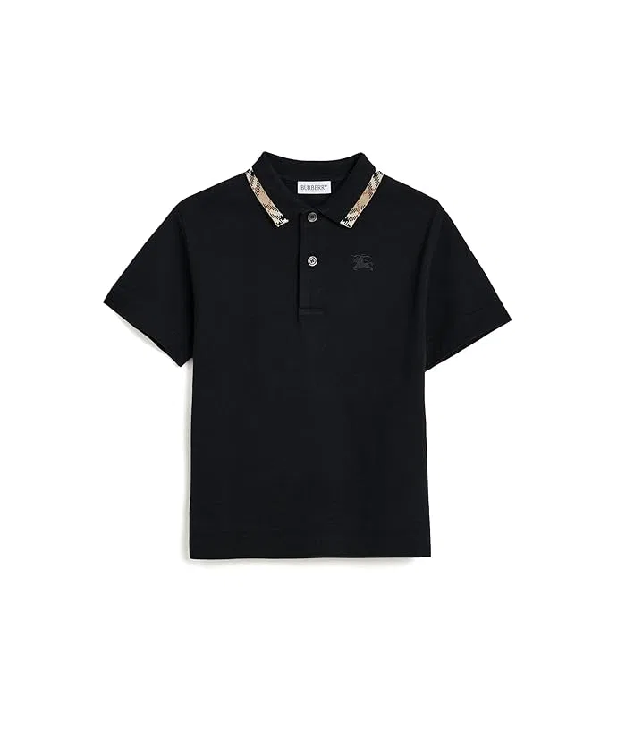 Рубашка хлопковая Johane Burberry Kids, Black