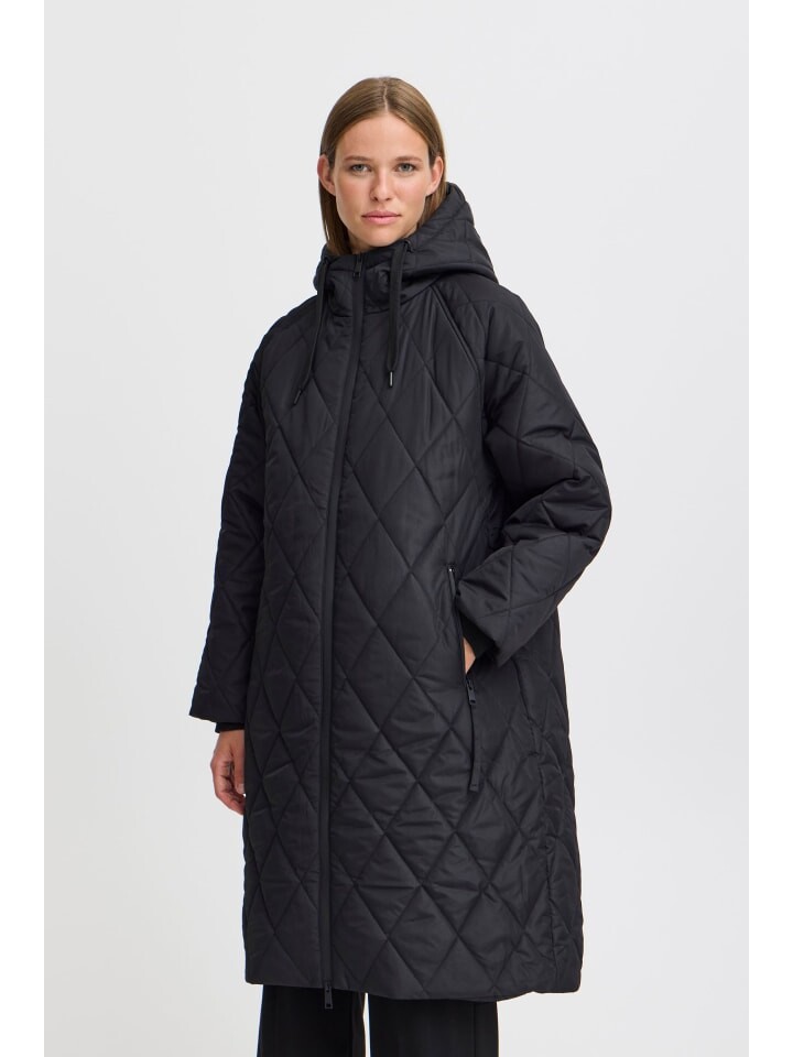 

Пуховик byoung, цвет black denim