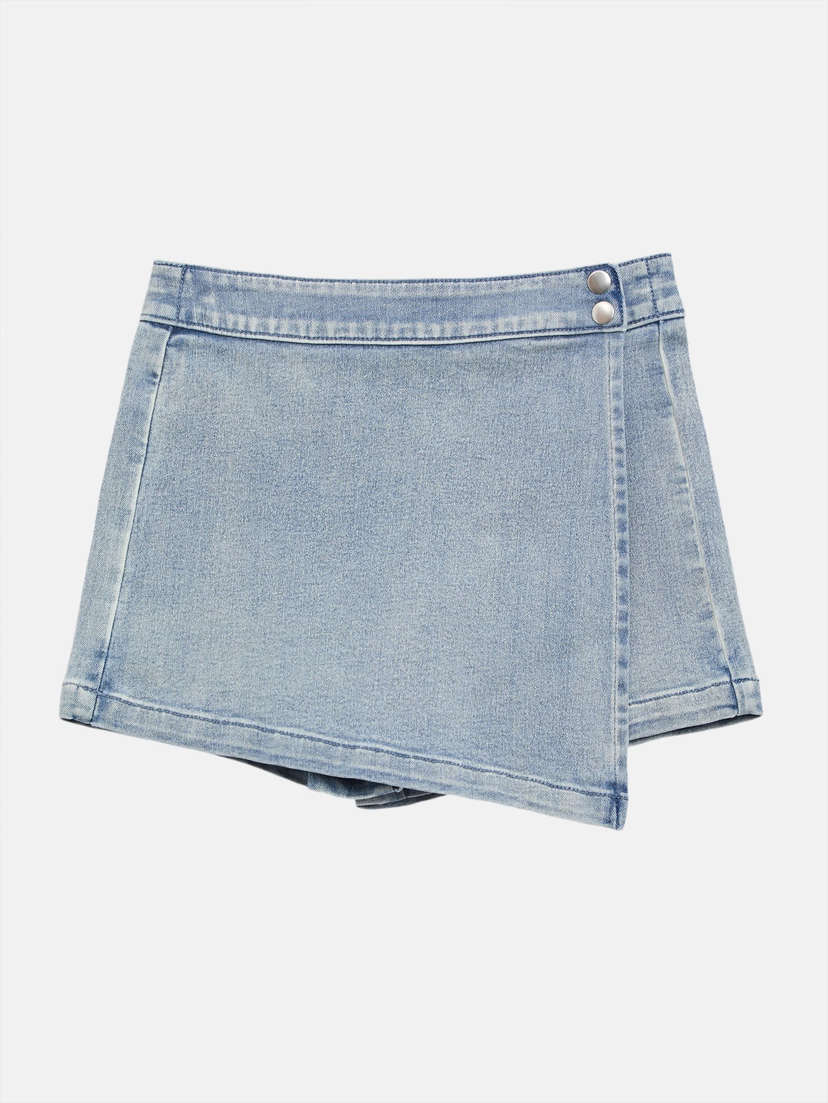 

Zulema джинсовая юбка-шорты (7-14) Guess Factory, Light Wash