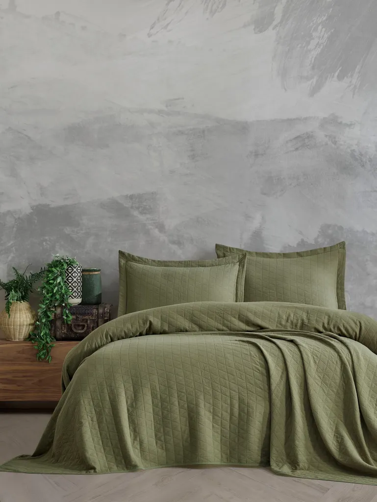 

Покрывало L'Essentiel Linge de Maison, зеленый