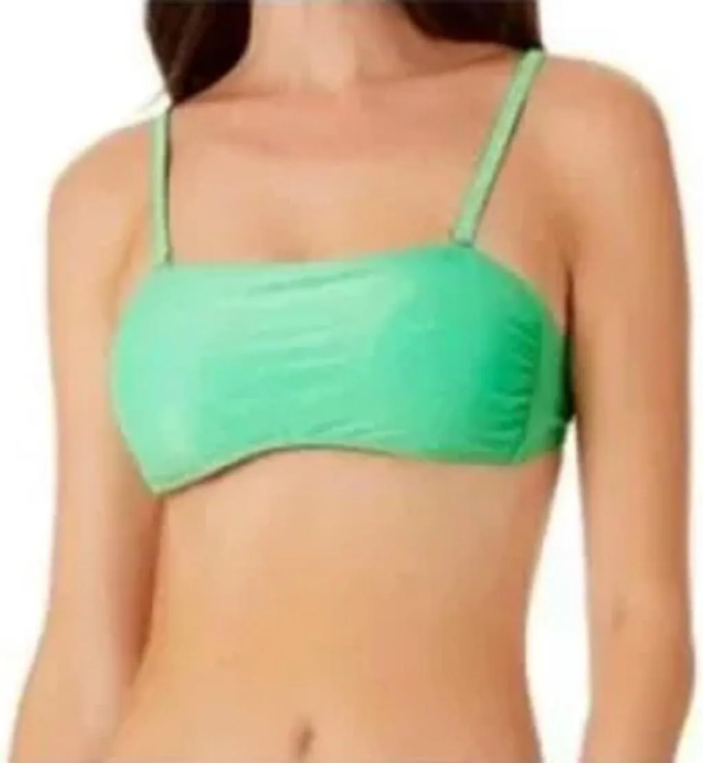 

California Waves топ бикини бандо с металлическим блеском