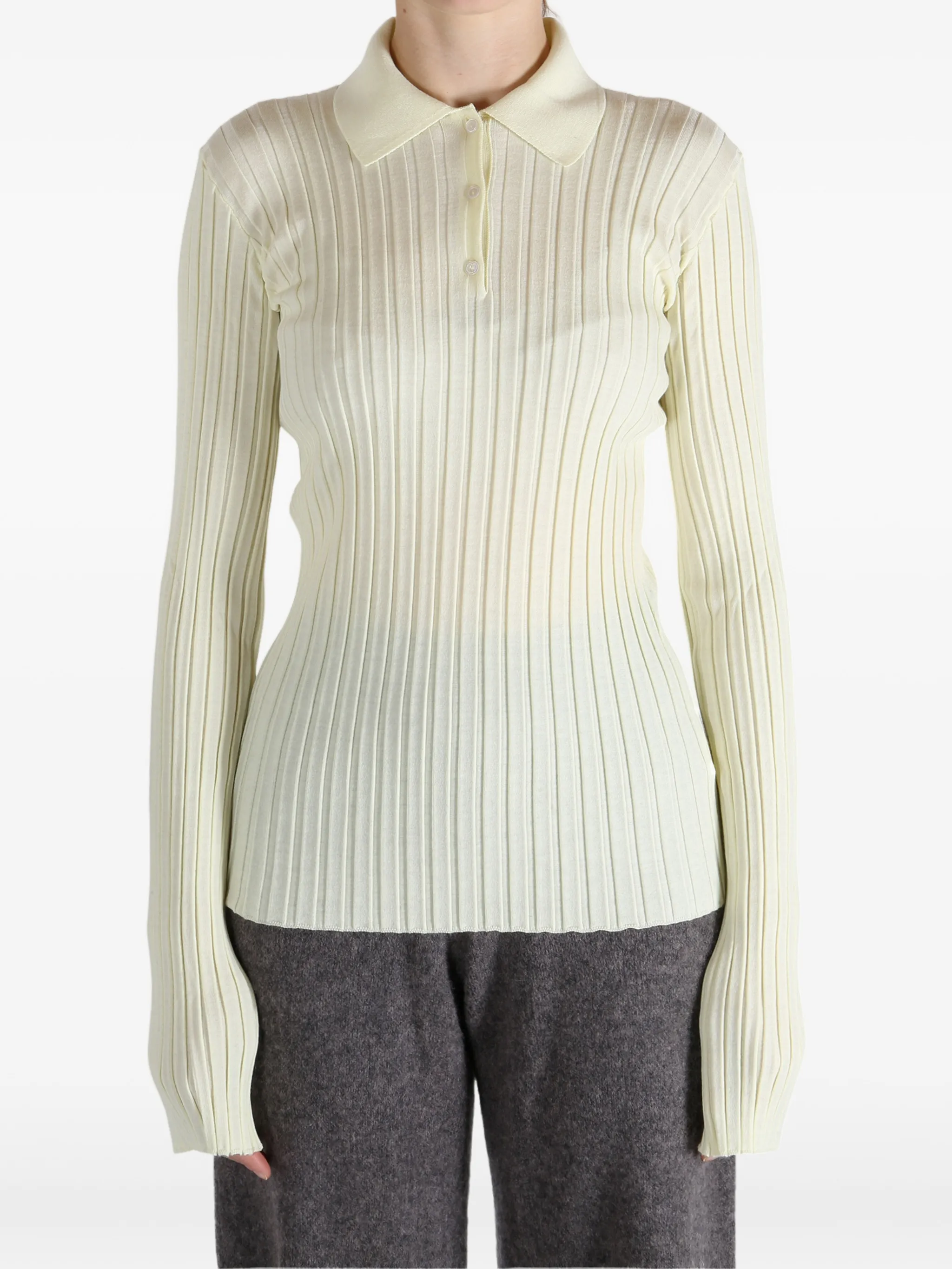 

Рубашка поло в рубчик Calvin Klein, нейтральный