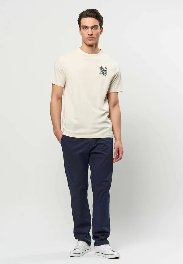 Футболка с принтом умдаики U.S. Polo Assn., Whitecap Gray — фото 2