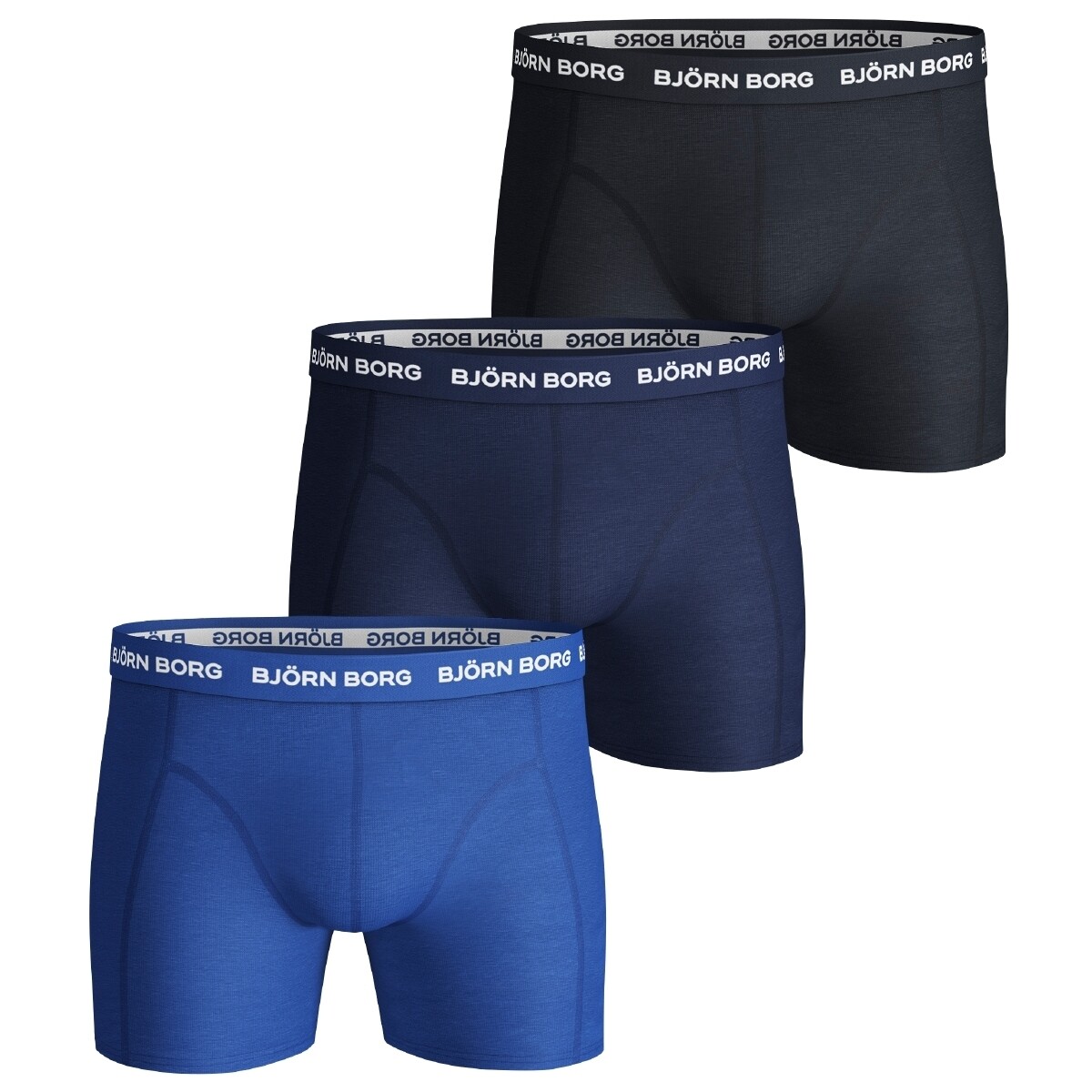 

Боксеры Björn Borg Boxershorts Solid Essential 3 шт, синий