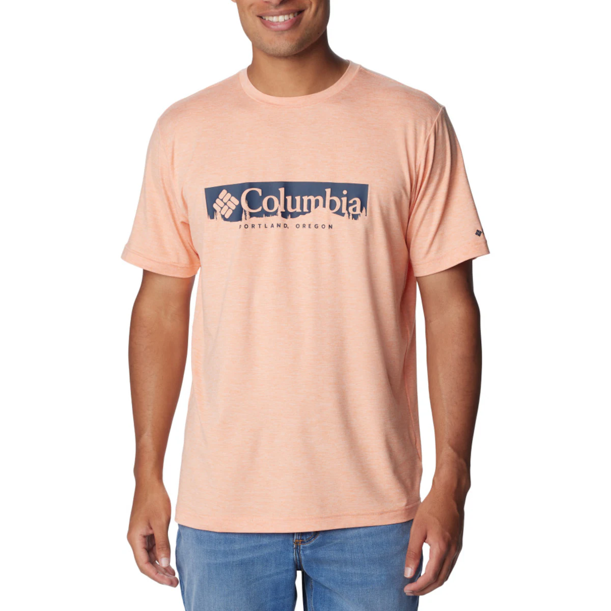 

Kwick Hike Columbia Мужская футболка, персиковый